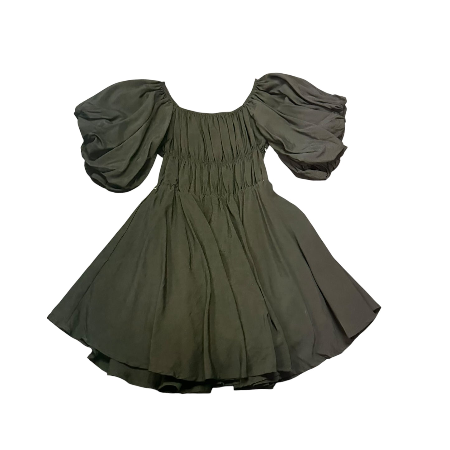 ALTAR’D STATE BLACK PUFF SLEEVE MINI DRESS 100 SMALL