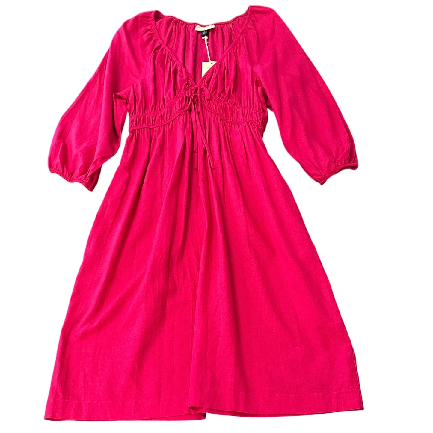 UNIVERSAL THREADS PINK MIDI DRESS NWT 100 MEDIUM