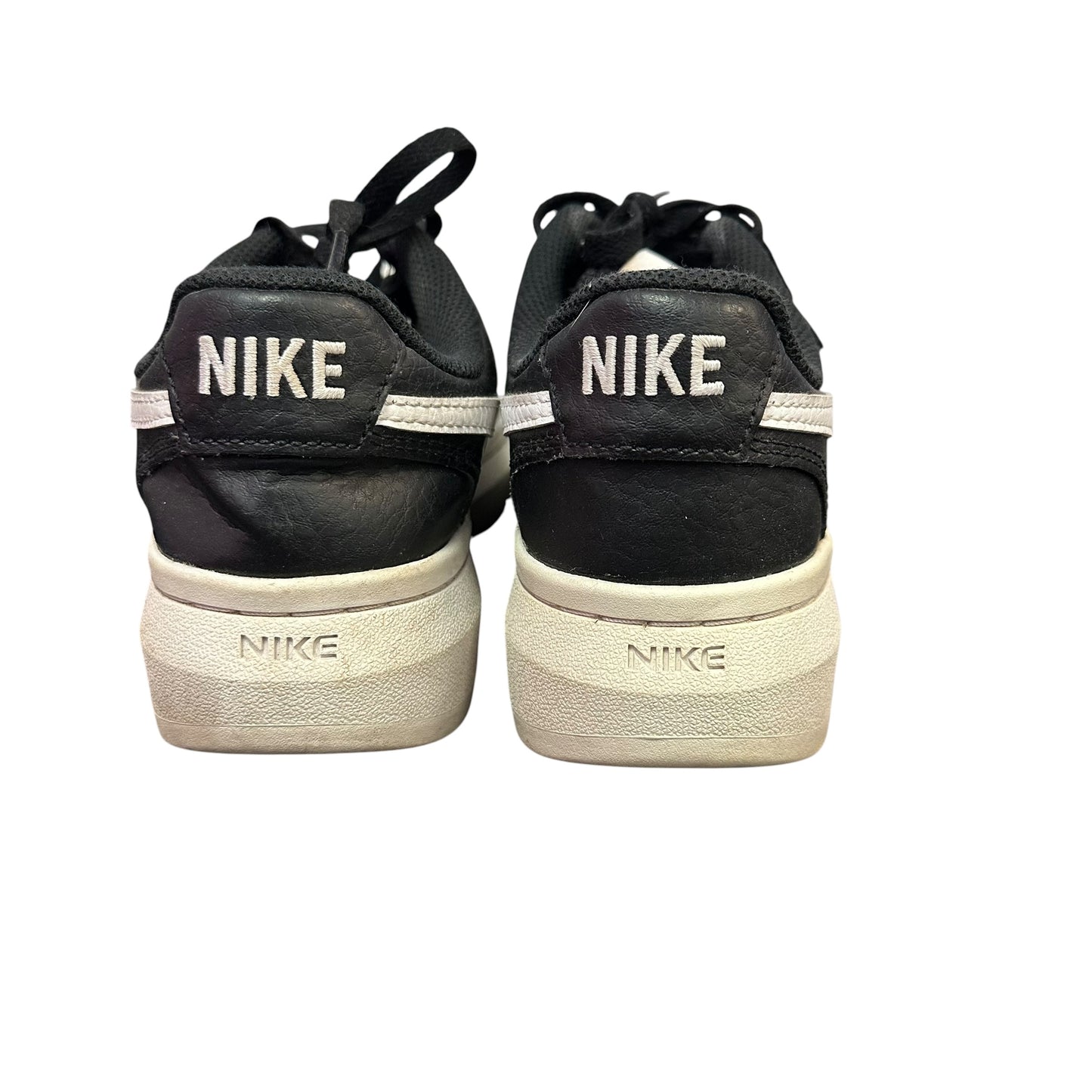 NIKE COURT VISION BLACK WHITE SNEAKERS SZ 7.5