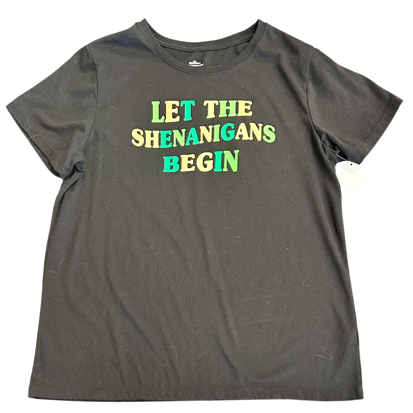 SHENANIGANS BLACK TSHIRT 100 LARGE