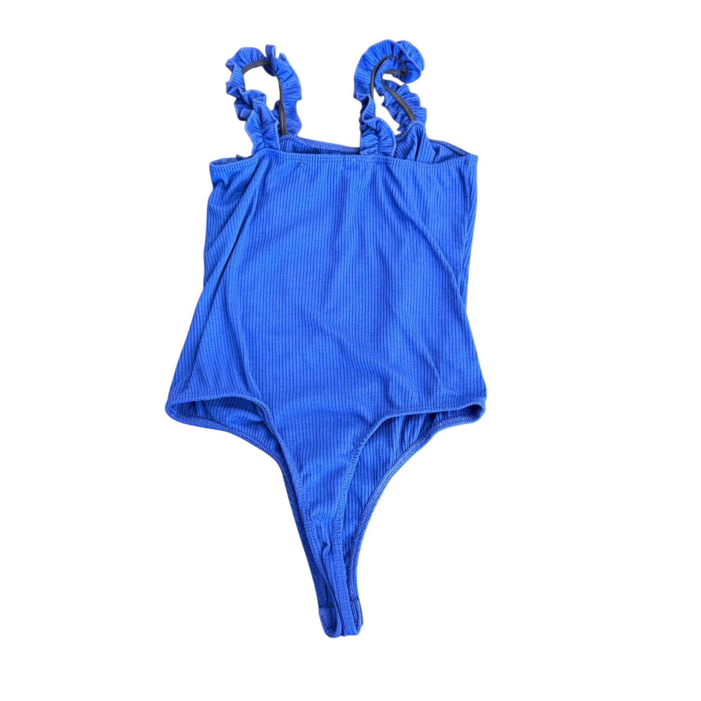 SAINTS 21 BLUE RIBBED BODYSUIT 100 MEDIUM
