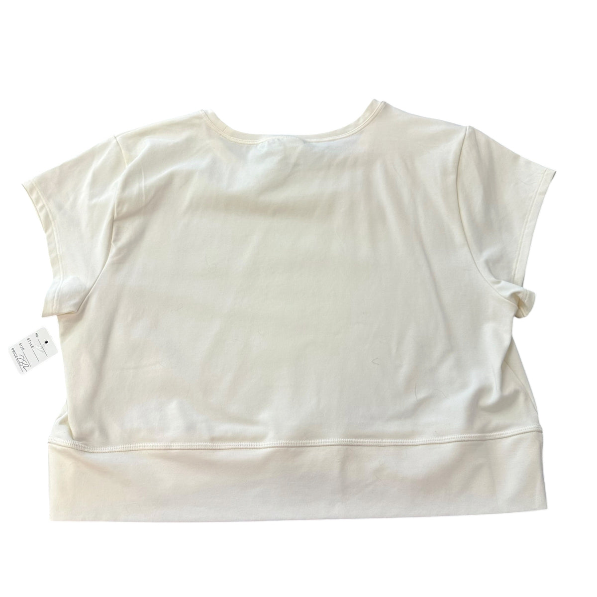 OLD NAVY ACTIVE POWERCHILL BEIGE CROP TOP 282 XL