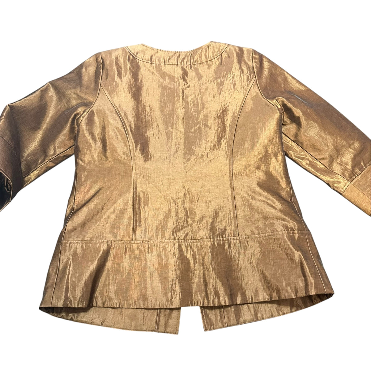 VICTOR COASTA OCCASION BROWN SHIMMER JACKET 100 SMALL