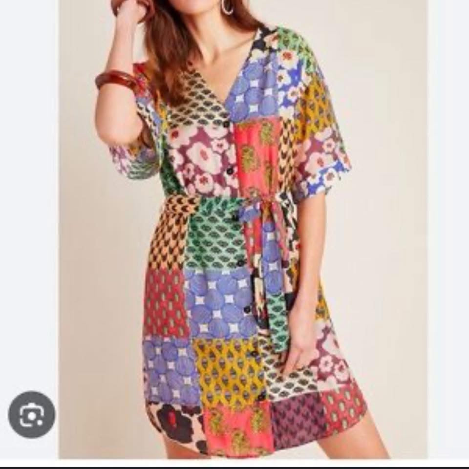 DHRUV KAPOOR PATCHWORK DRESS 123 3X