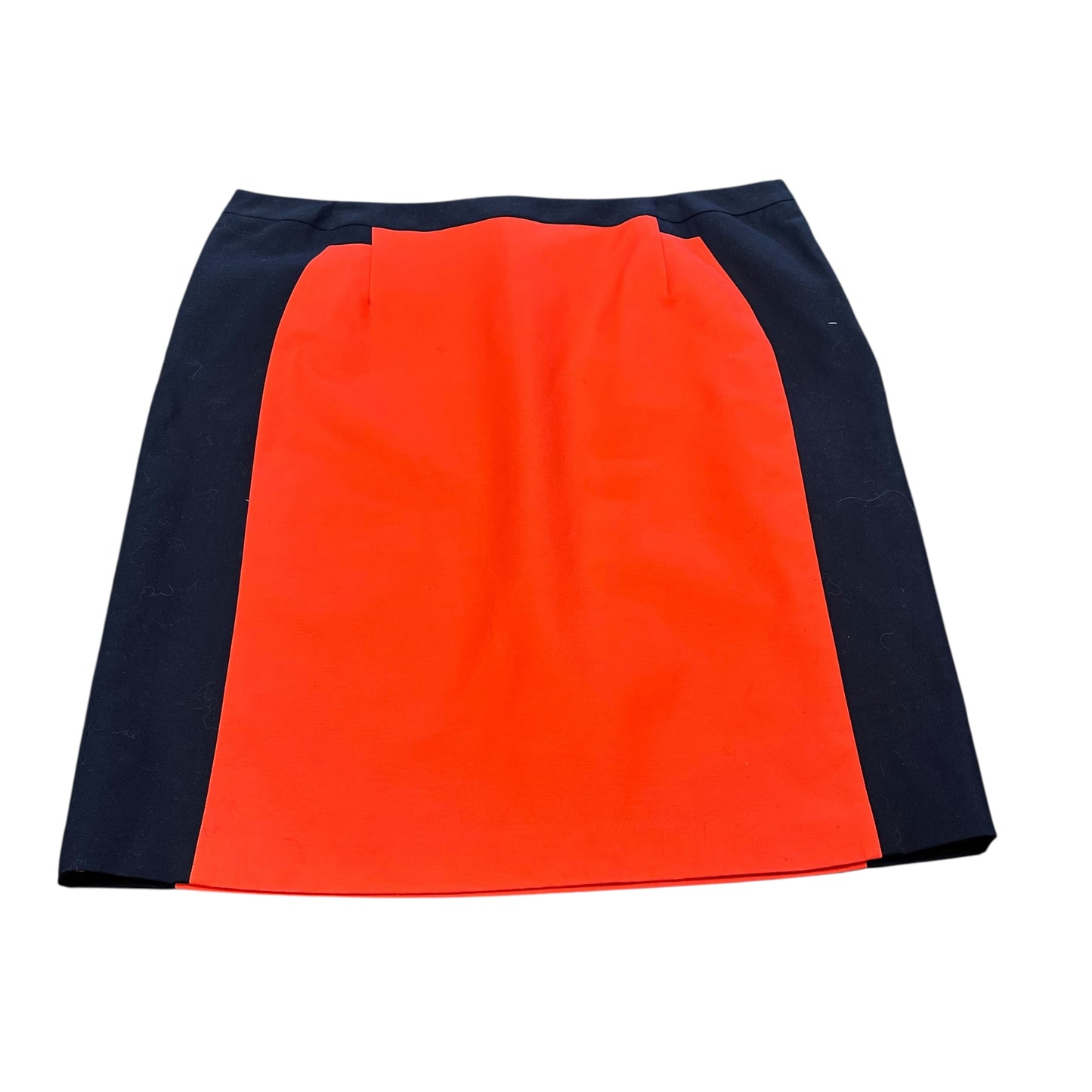 WORTHINGTON ORANGE NAVY SKIRT 100 Sz 18