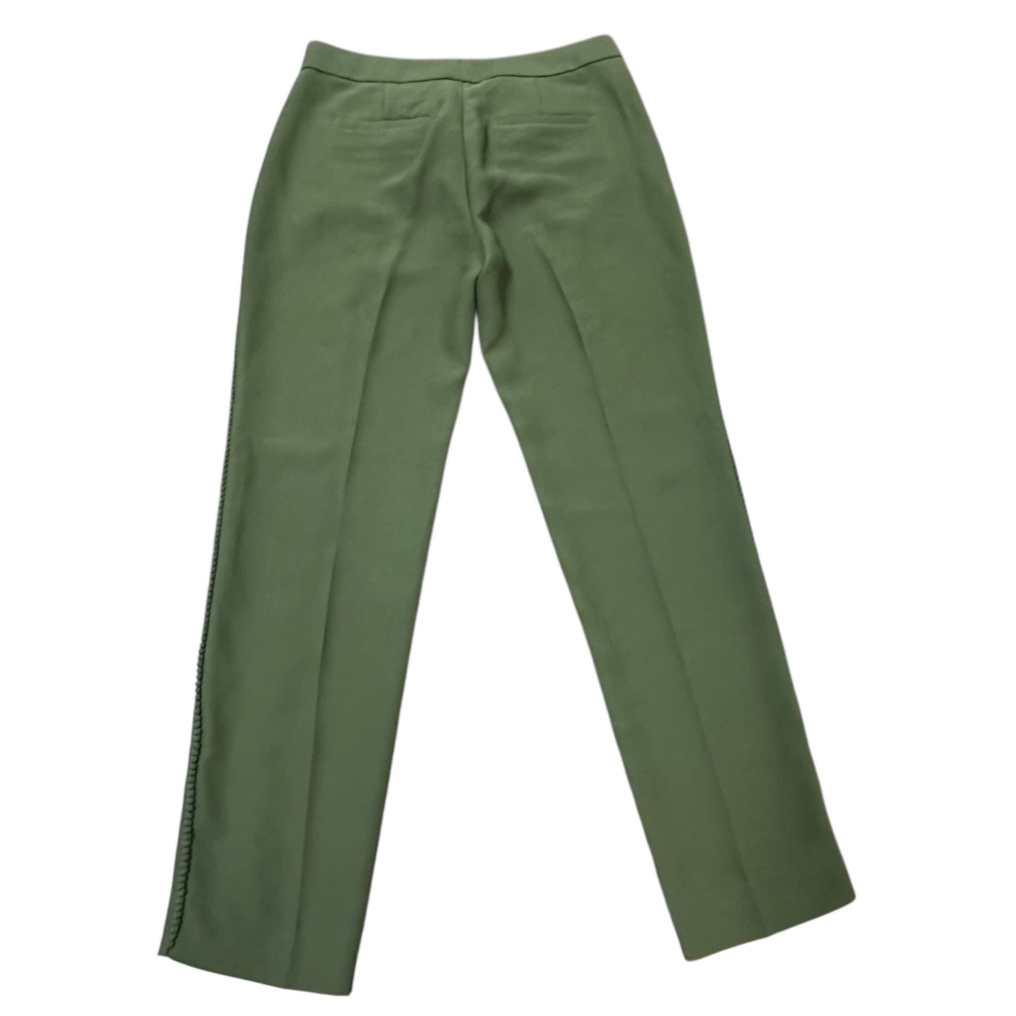 BANANA REPUBLIC OLIVE GREEN TROUSERS AVERY 166 SZ 2 LONG