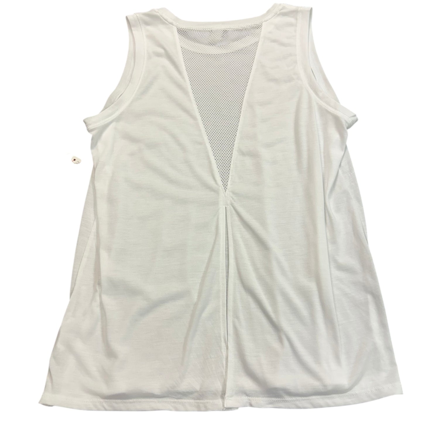 OLD NAVY ACTIVE WHITE TANK TOP 27 MEDIUM