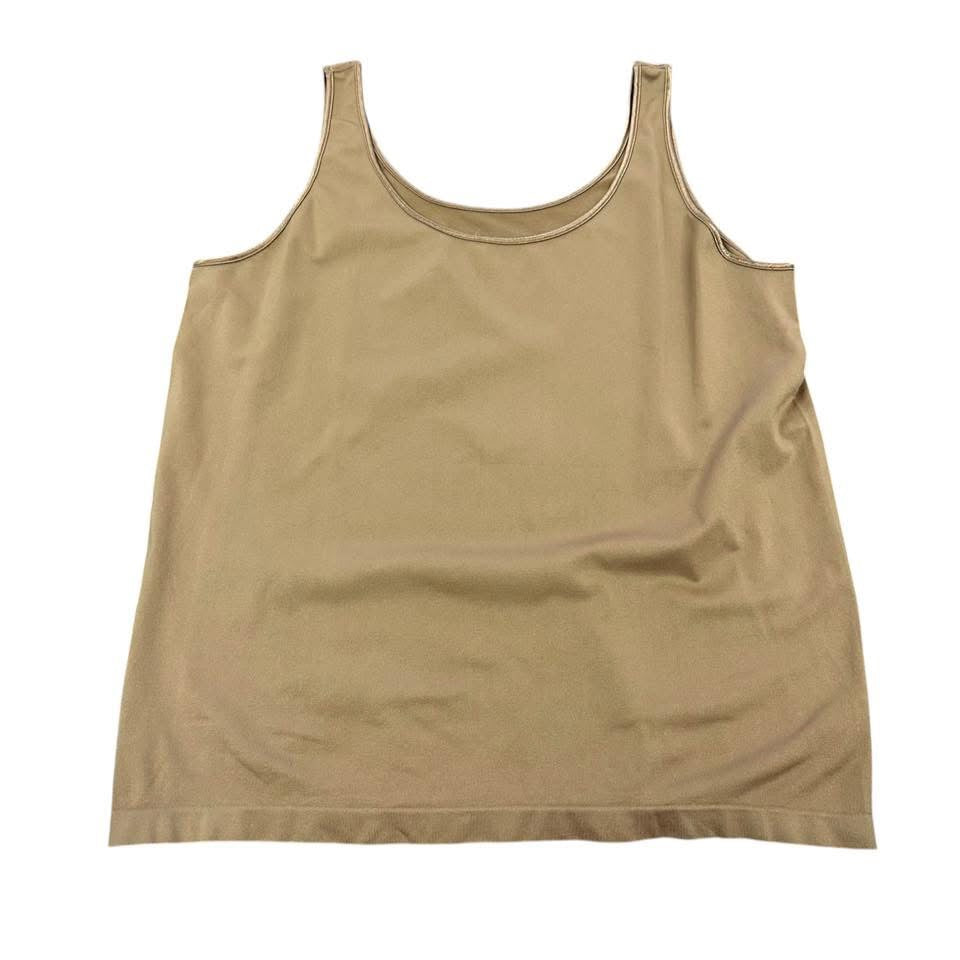 LANE BRYANT BROWN CAMI TANK 85 SZ 26/28