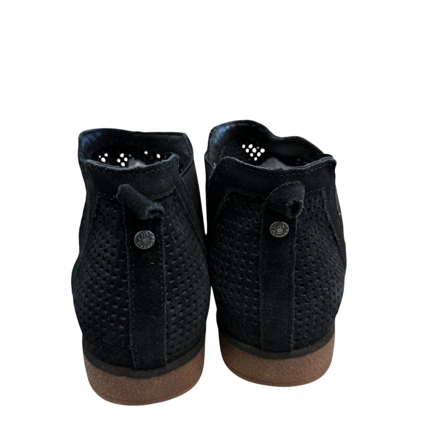 BEARPAW BLACK ANKLE BOOTIES 219 SZ 10M