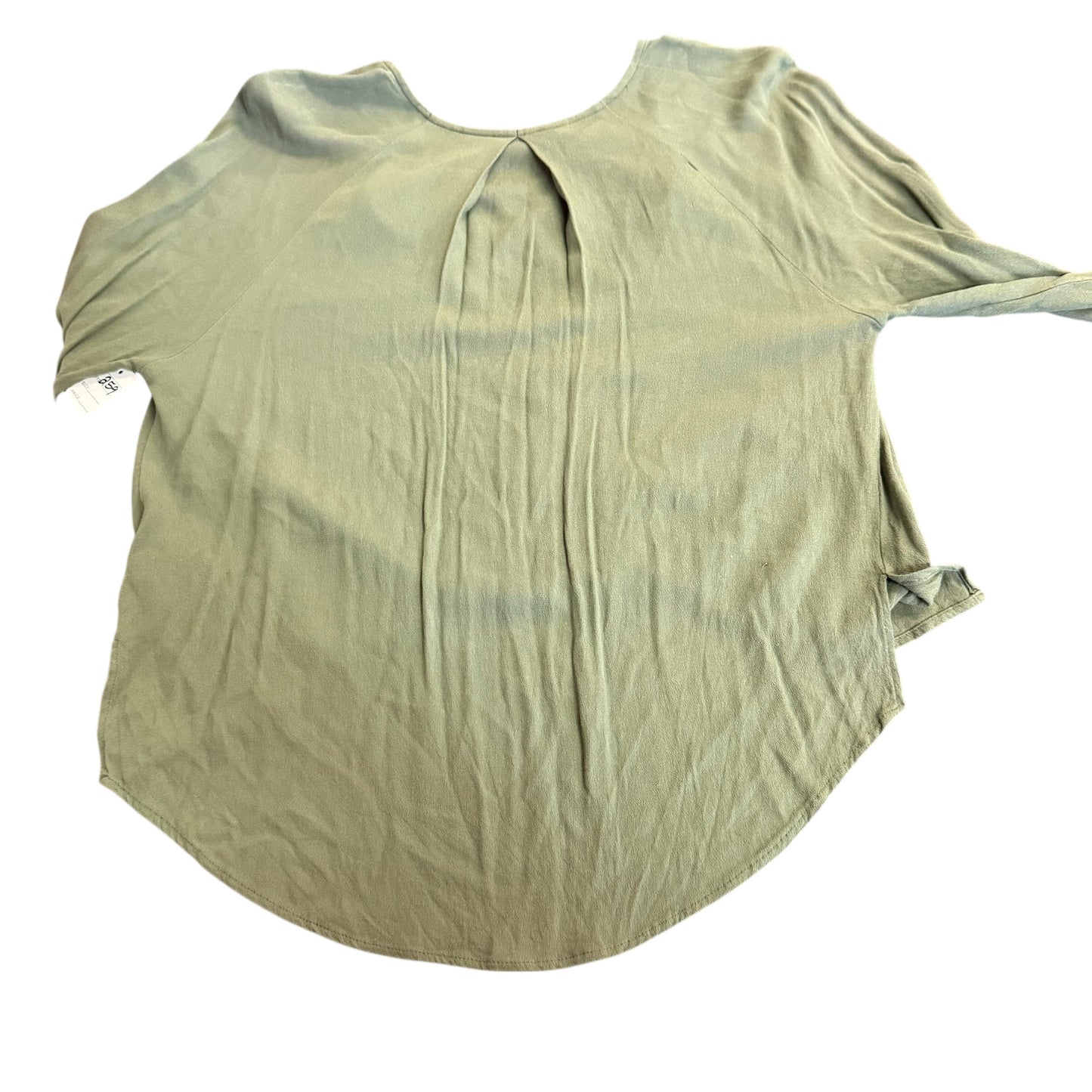 ALYTHEA GREEN LONG SLEEVE BLOUSE 259 LARGE