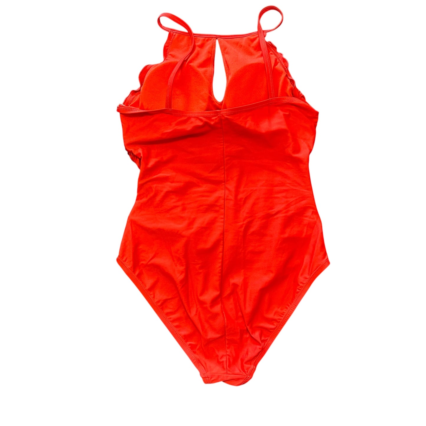 ELLEN TRACY RED SWIMSUIT 268 SZ 12