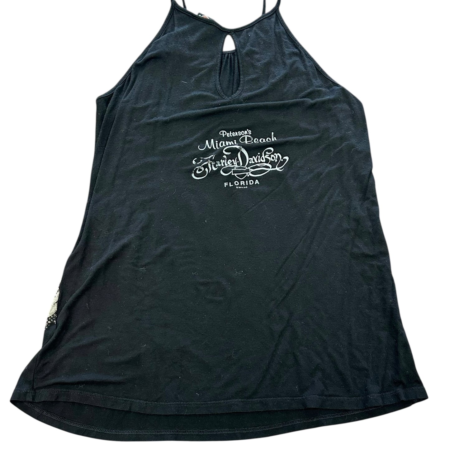 HARLEY DAVIDSON BLACK TANK TOP 233 LARGE