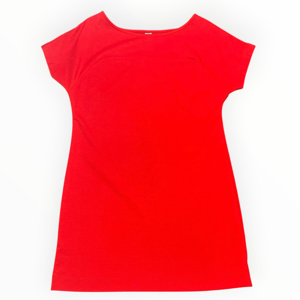 OLD NAVY RED SHIFT DRESS 100 SMALL
