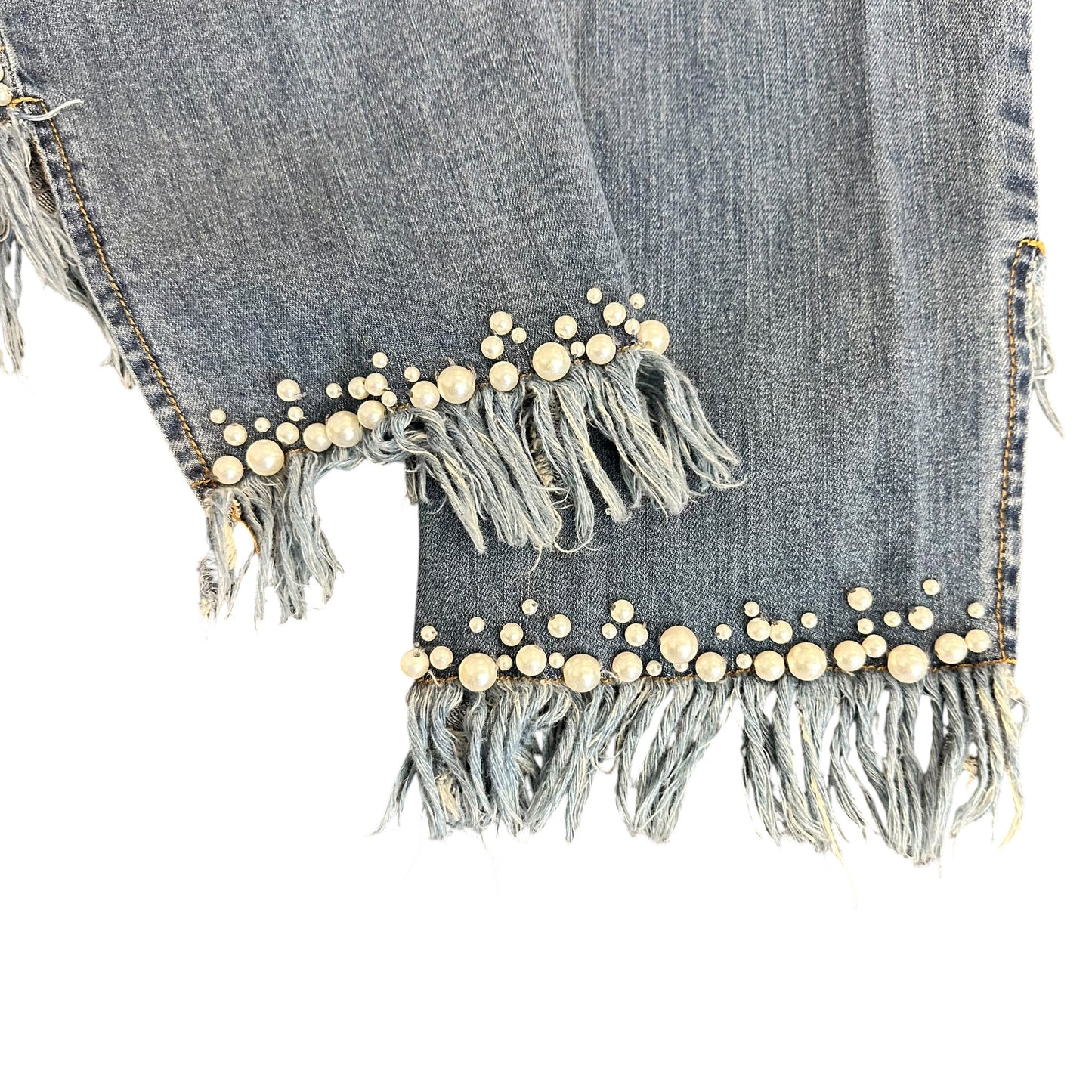 AZI NEW YORK JEANS W PEARLS 255 SZ 6