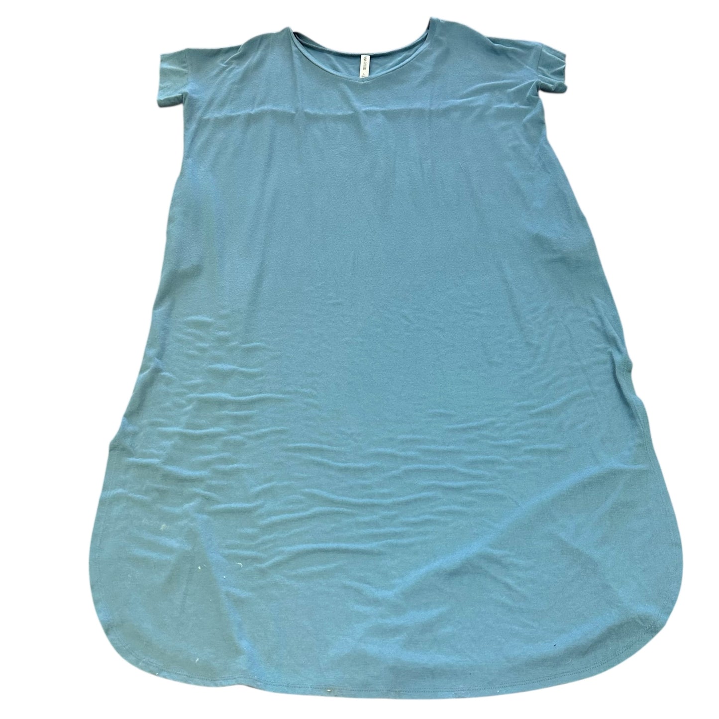 ZENANA OUTFITTERS BLUE MAXI DRESS 234 LARGE