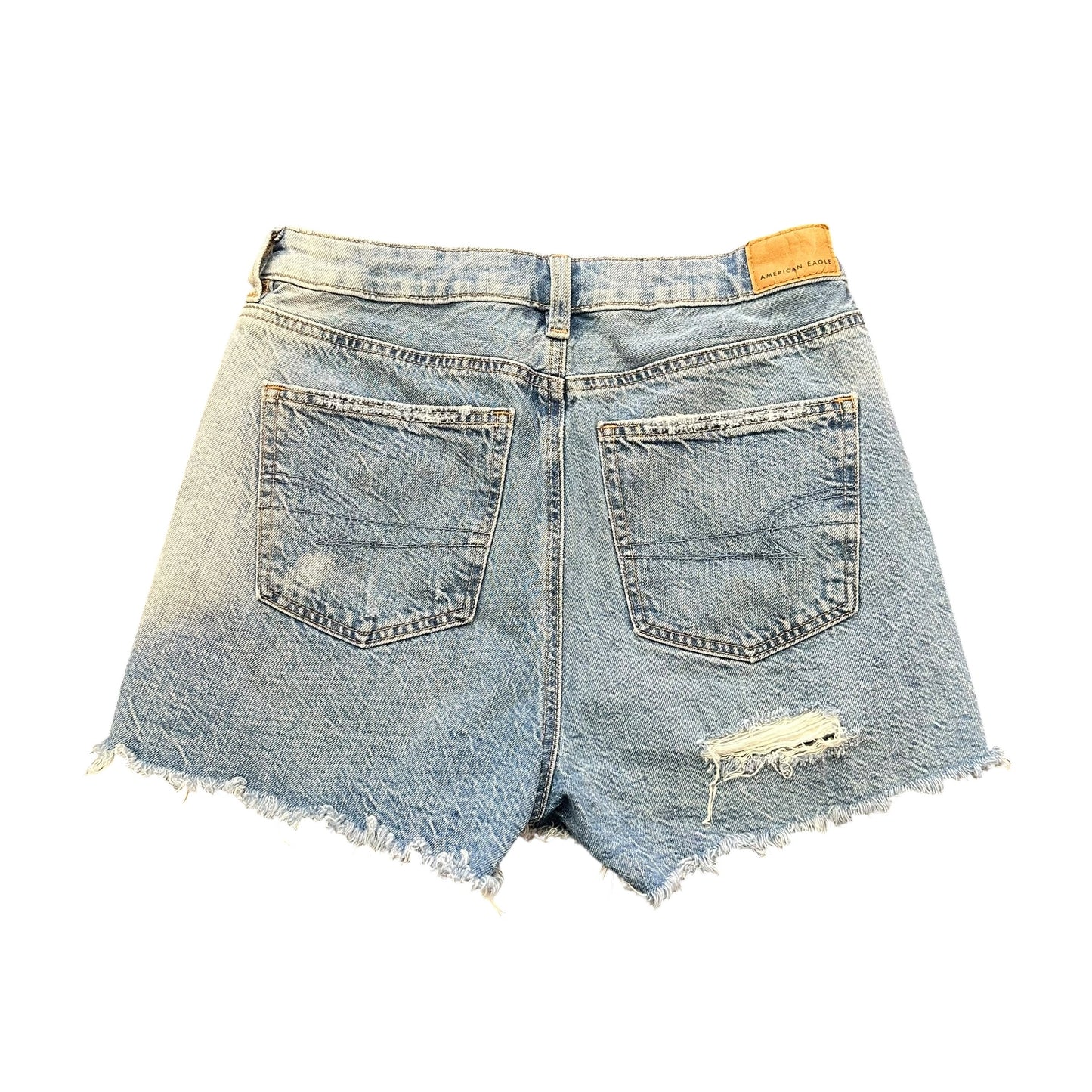 AMERICAN EAGLE BLUE JEAN CUT OFF SHORTS 100 SZ 4