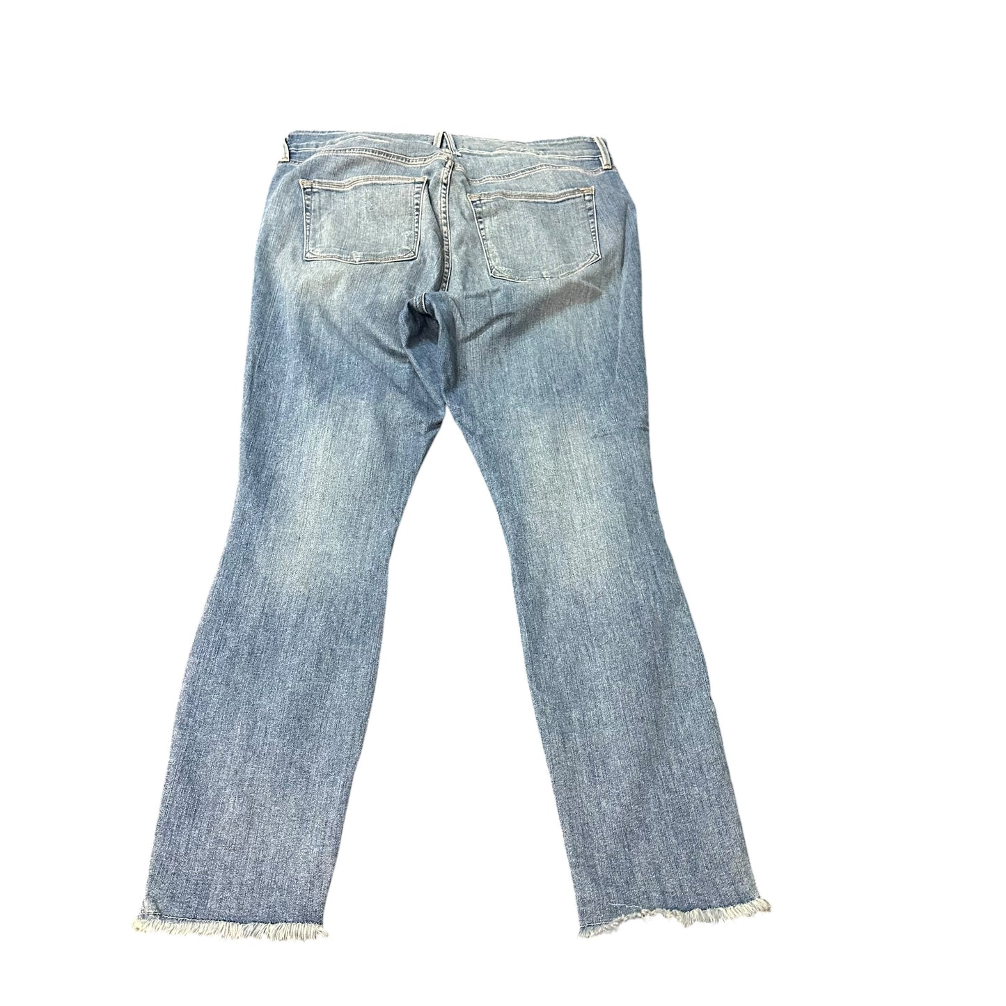 GOOD AMERICAN GOOD LEGS BLUE DENIM JEANS 58 SZ 16