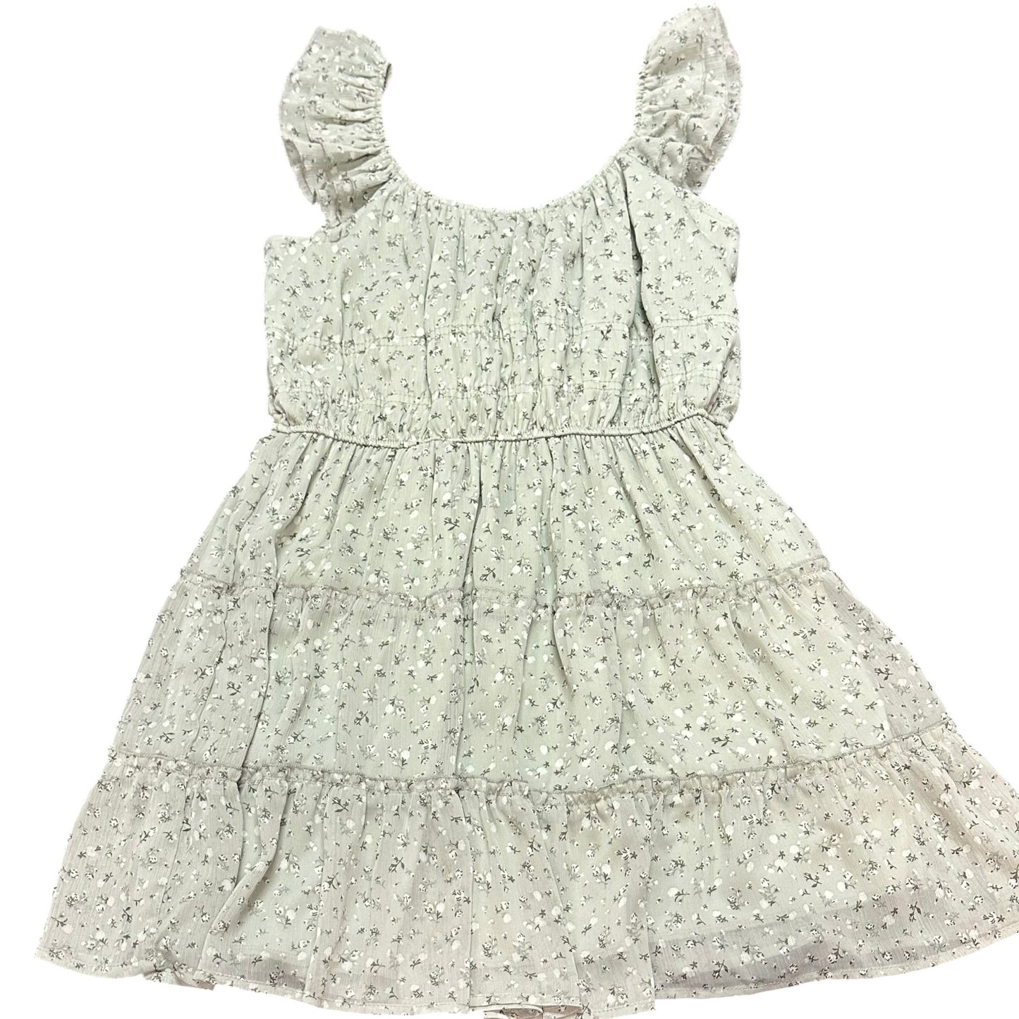 STREETWEAR SOCIETY GREEN FLORAL DRESS 100 XL