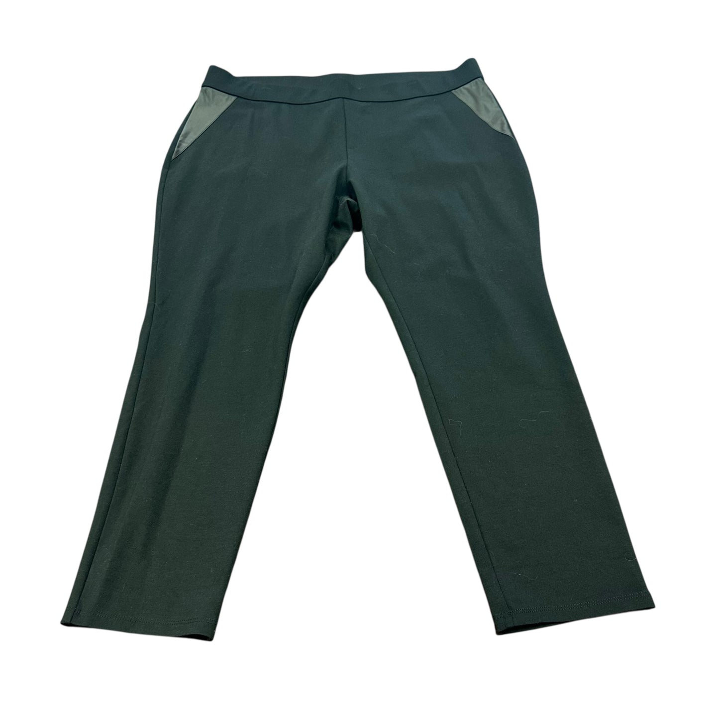 BANANA REPUBLIC BLACK PULL ON PANTS 26 XL