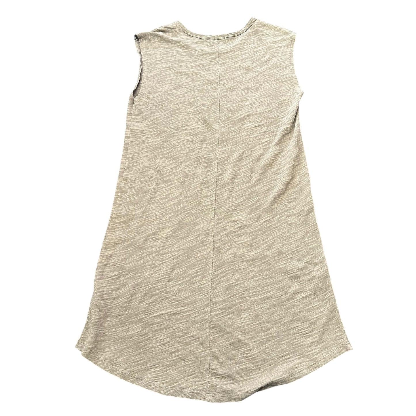 LILLA P BROWN TANK DRESS 100% COTTON 100 SMALL