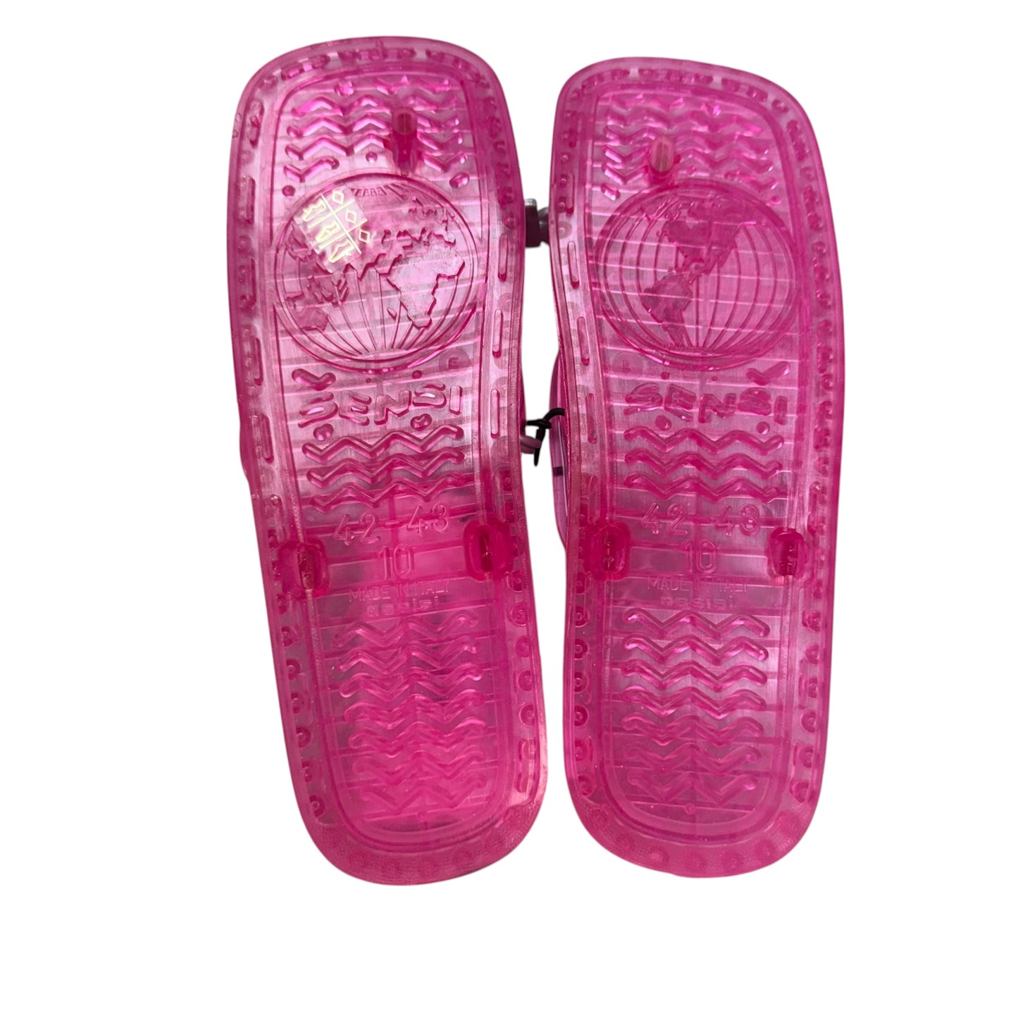 SENSI PINK BUBBLE THONG SANDALS NWT 82 SZ 10