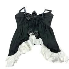 VICTORIA SECRET BLACK WHITE NIGHTIE 36C