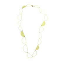 GOLD HALF CIRCLE NECKLACE 84