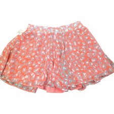 ADRIENNE ANIMAL PRINT CHIFFON SHORTS 182 SMALL