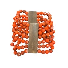 RED BEADED BRACELET 47