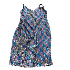 SUGAR LIPS COLORFUL SEQUINS DRESS 84 X-SMALL