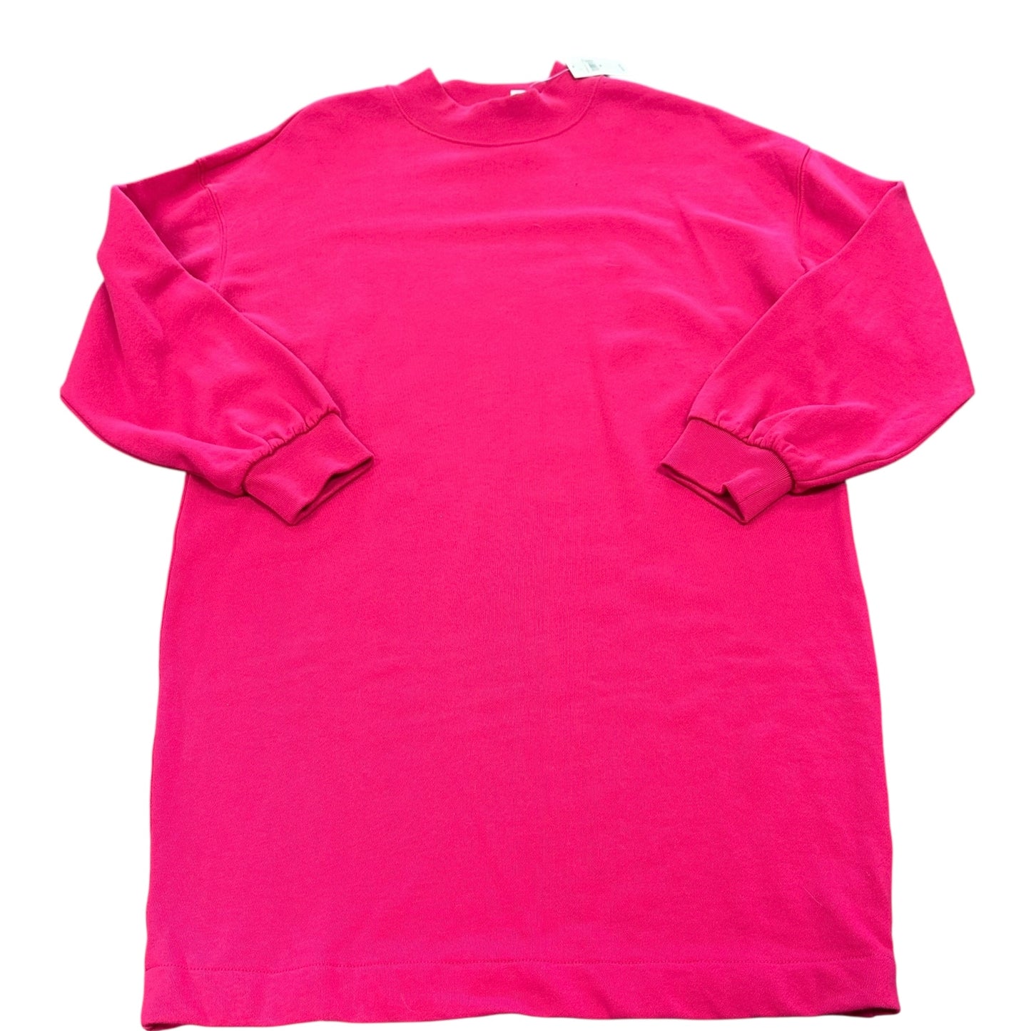 GAP PINK SWEATSHIRT DRESS 100 NWT $59.99 MEDIUM