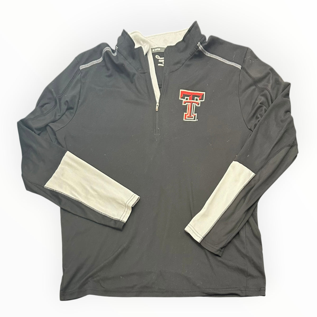 CHAMPION POWER TRAIN TEXAS TECH HALF ZIP SWEATSHIRT 100 XL