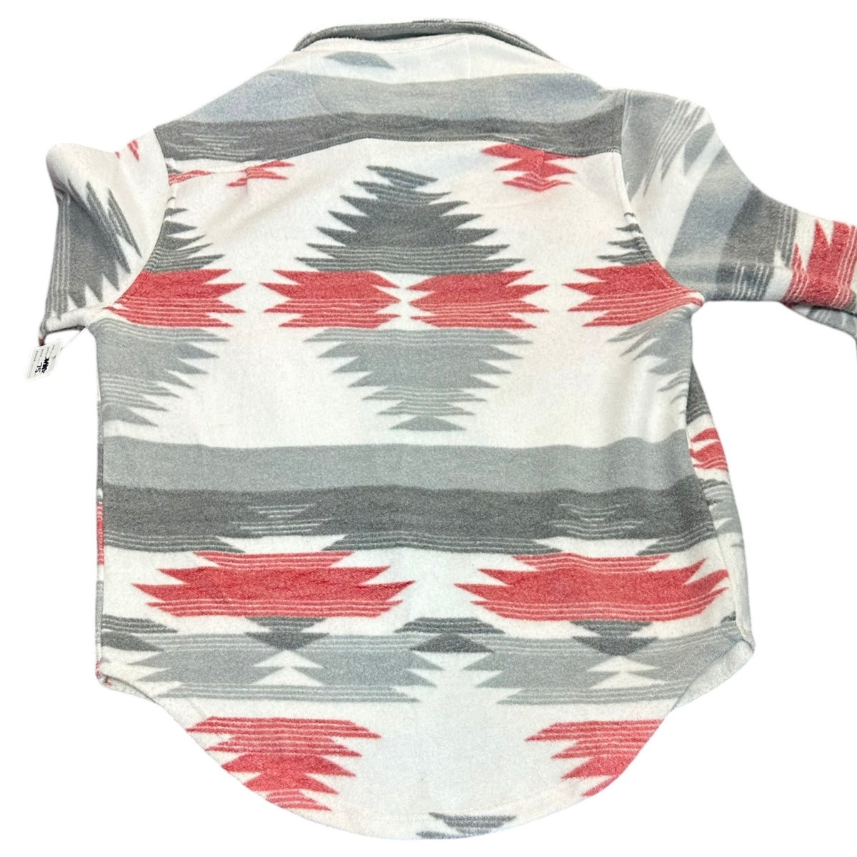 TEXAS TRUE THREADS FLEECE SOUTHWESTERN SHACKET 75 MEDIUM