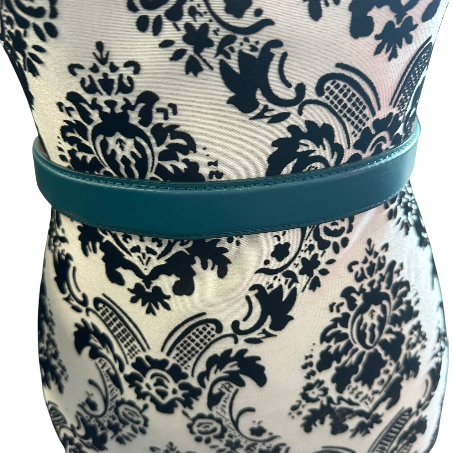 TURQUOISE LEATHER BELT NWT 100 LARGE