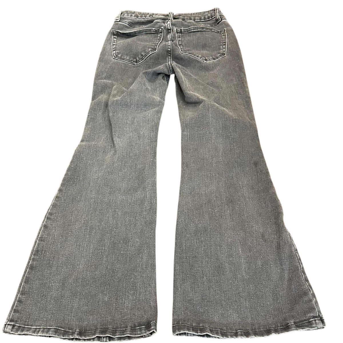 WILD FABLE BLACK DENIM JEANS HIGH RISE FLARE 289 SZ 4