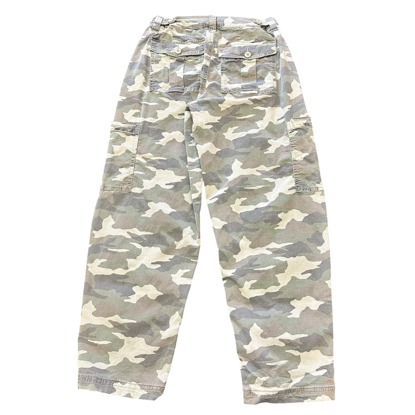 AMERICAN EAGLE CAMO BARREL PANTS 100 SZ 2