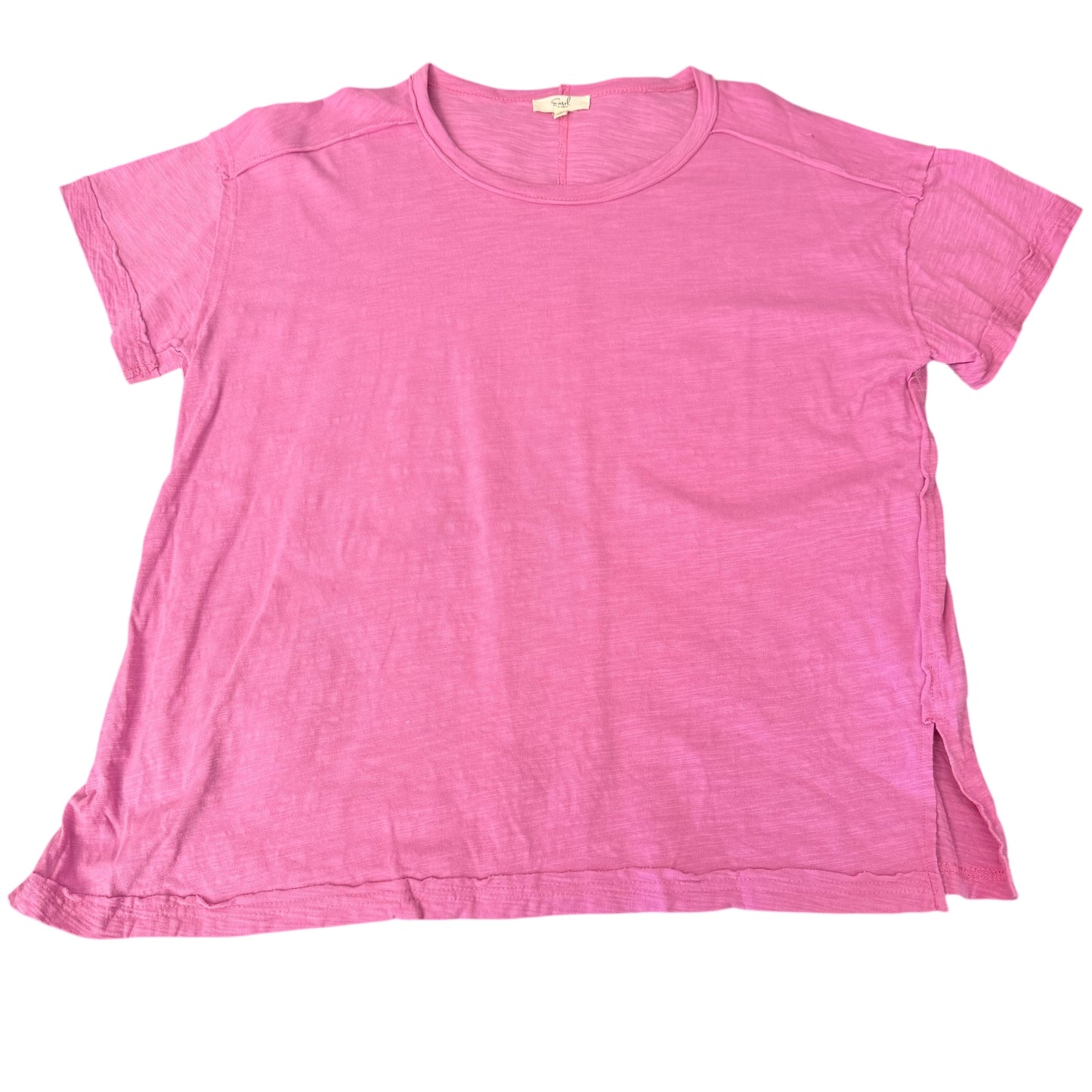 EASEL PINK OVERSIZED SHIRT 124 MEDIUM