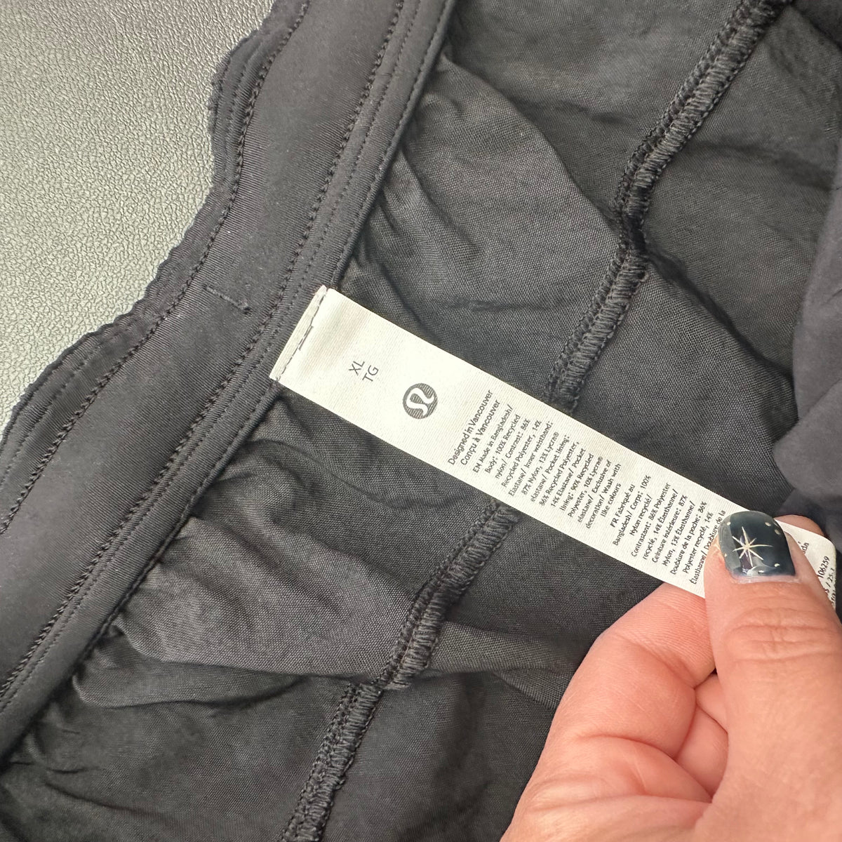 LULULEMON LICENSE TO TRAIN WOVEN MID RISE JOGGERS BLACK 100 XL