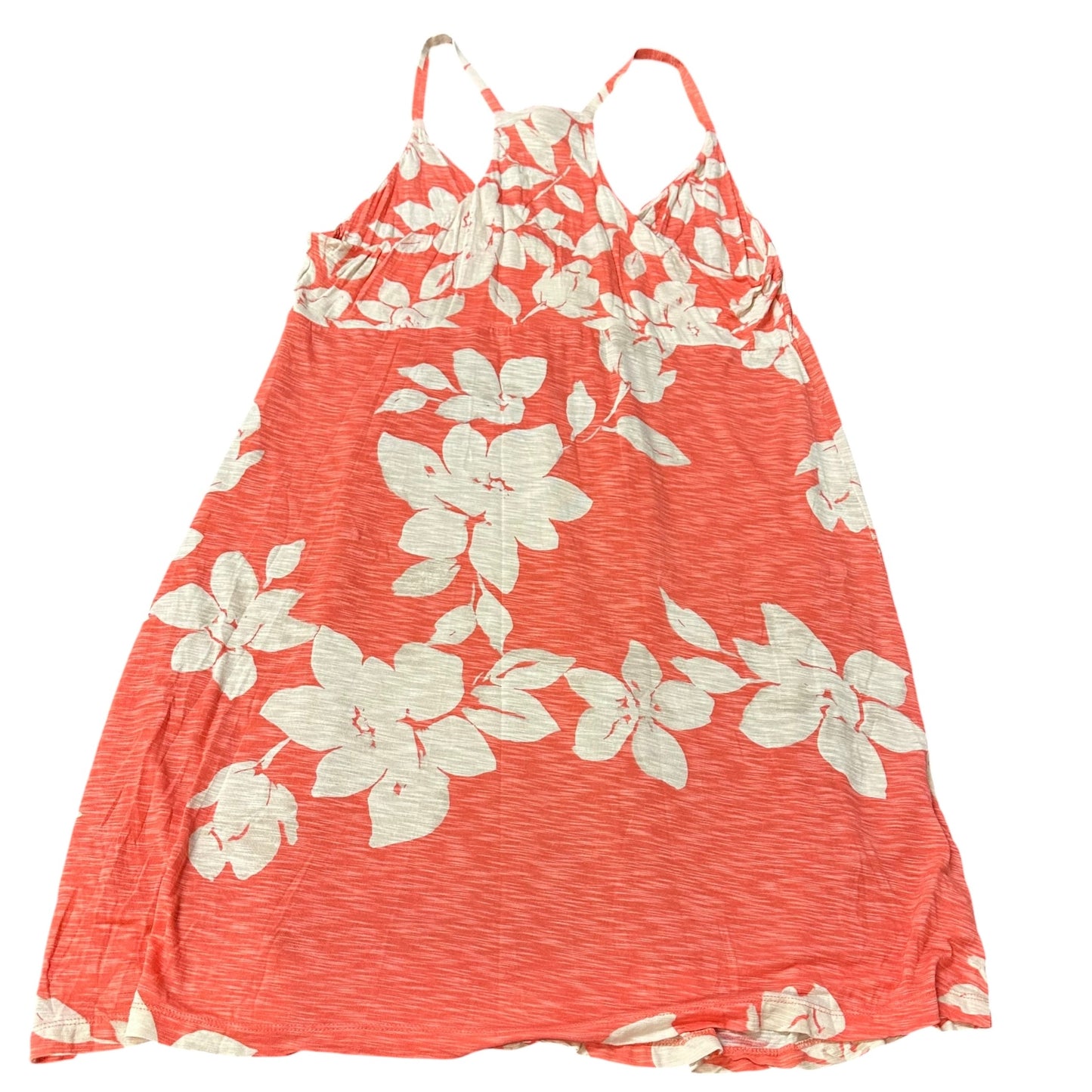 TOMMY BAHAMA CORAL TAN TROPICAL DRESS 276 XL