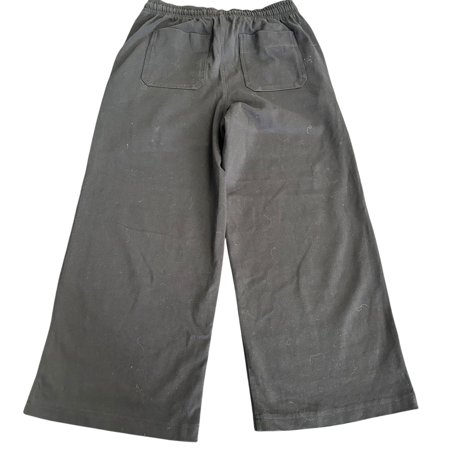 VINCE CROPPED WIDE LEG SWEATPANTS 38 SMALL