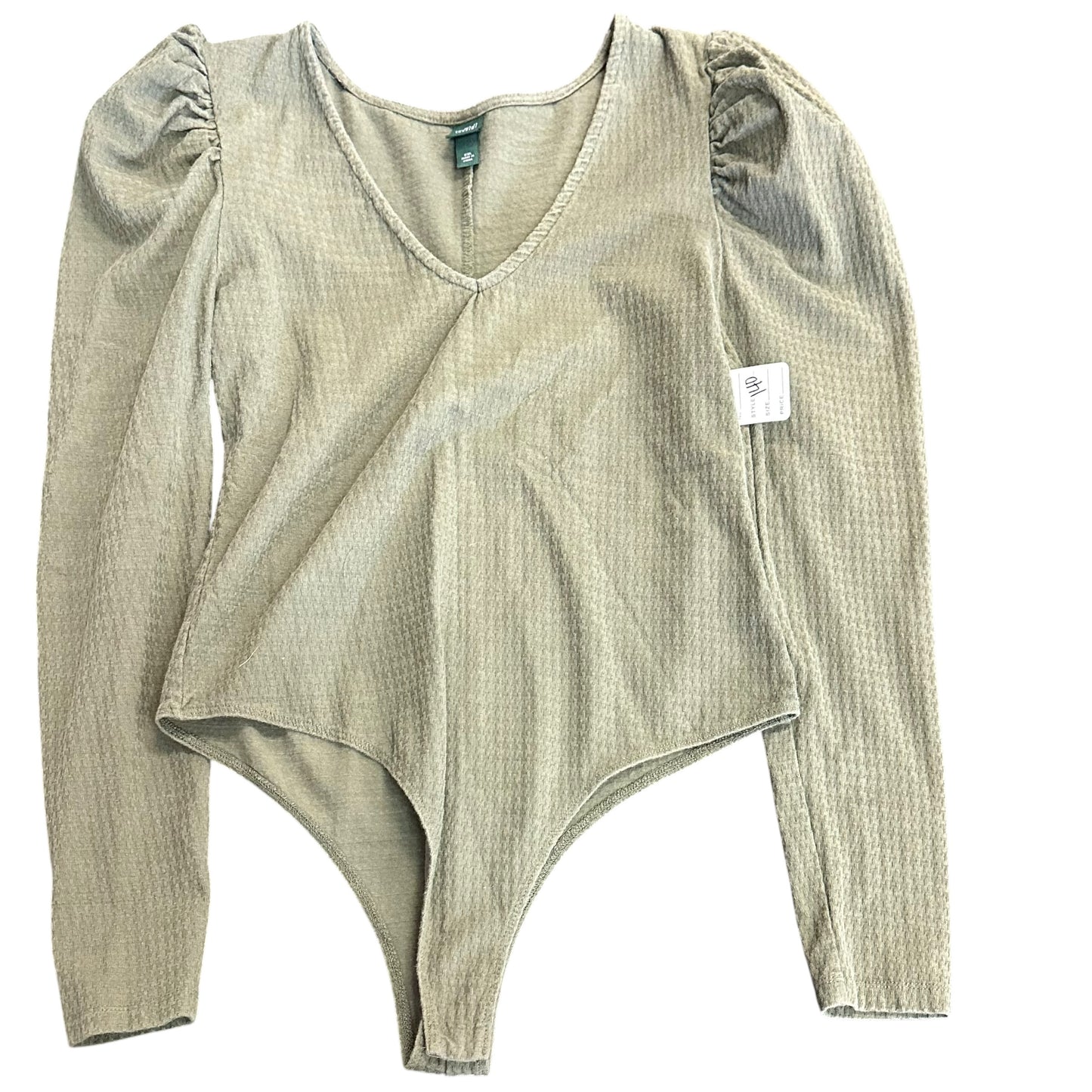 WILD FABLE OLIVE GREEN BODYSUIT 240 XXL