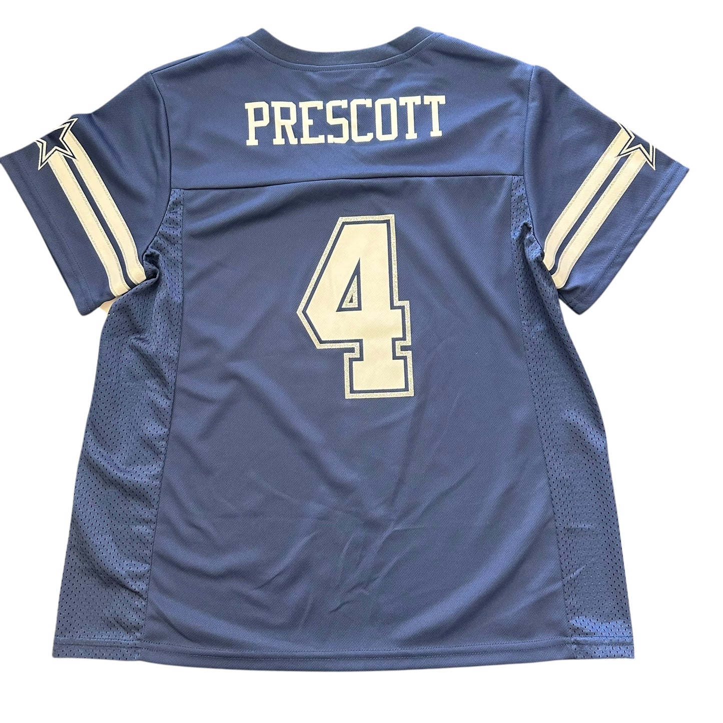 DALLAS COWBOYS NAVY 4 JERSEY 275 LARGE