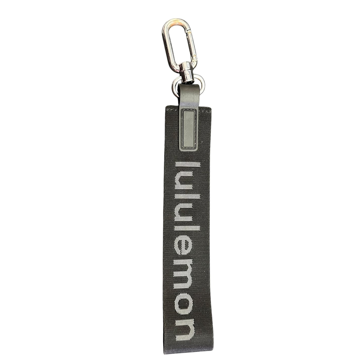 LULULEMON NEVER LOST KEYCHAIN BLACK 100 OS