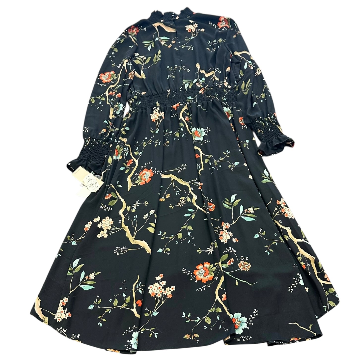 MOODY BLACK FLORAL DRESS 26 SZ 12 NWT $149