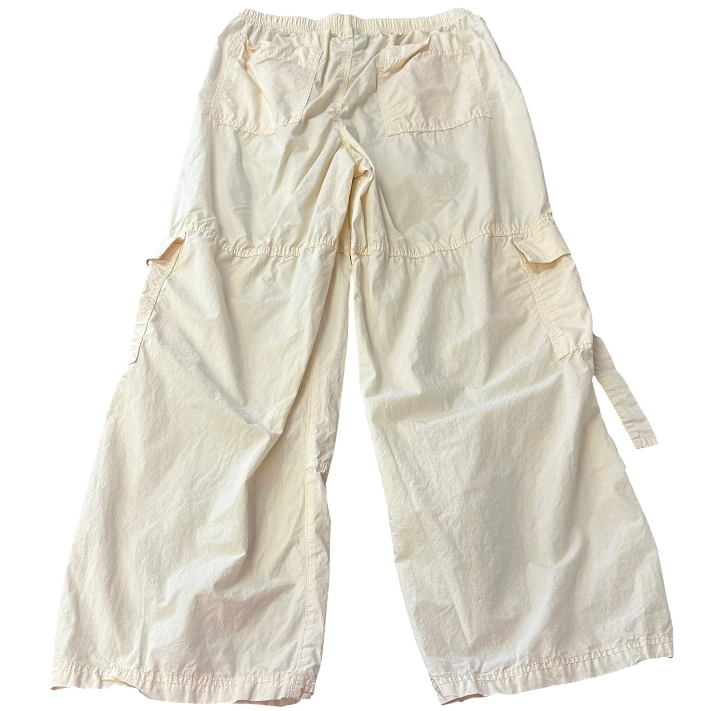 WILD FABLE BEIGE WINDBREAKER CARGO PANTS 223 MEDIUM