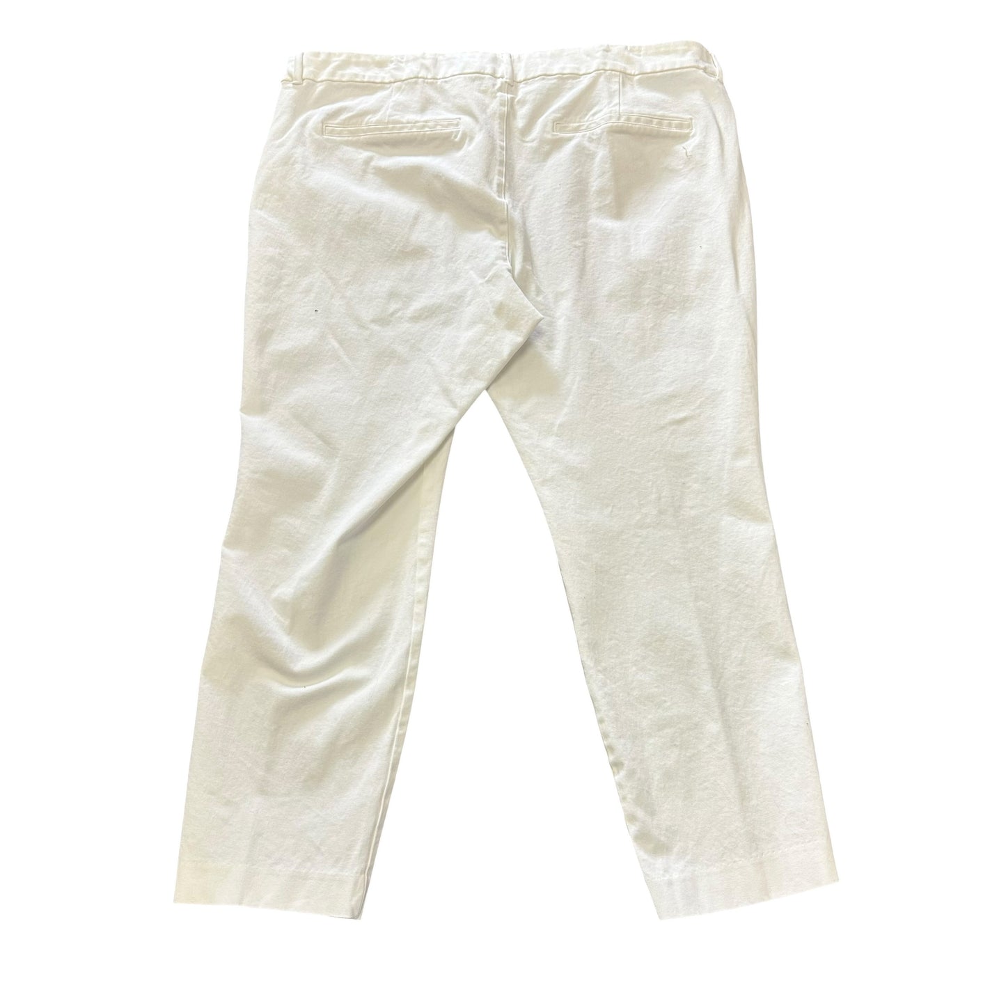 OLD NAVY WHITE TAPERED PANTS (270) 20