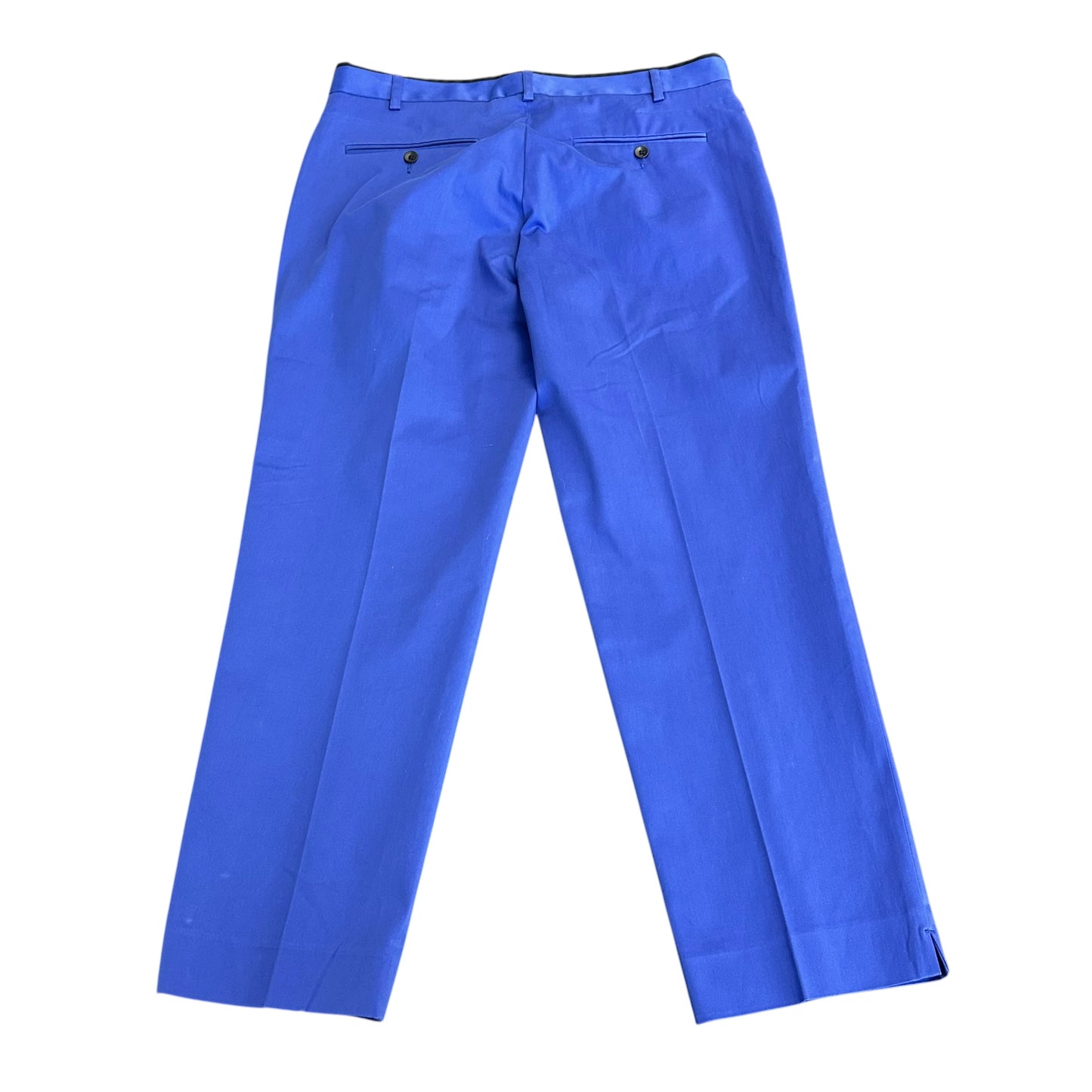 RAG & BONE BLUE ANKLE TROUSERS FLAT FRONT POCKETS 249 SZ 8