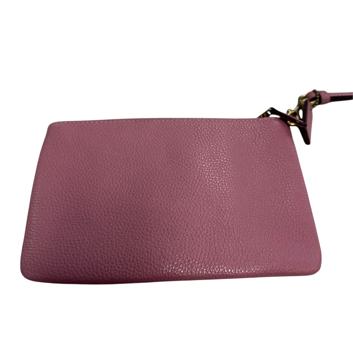 COACH NOLITA WRISTLET ROSE PEBBLE LEATHER SEQUINS 158