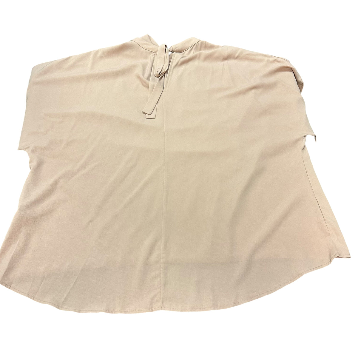 SHEIN TAN HIGH NECK BLOUSE 100 4X