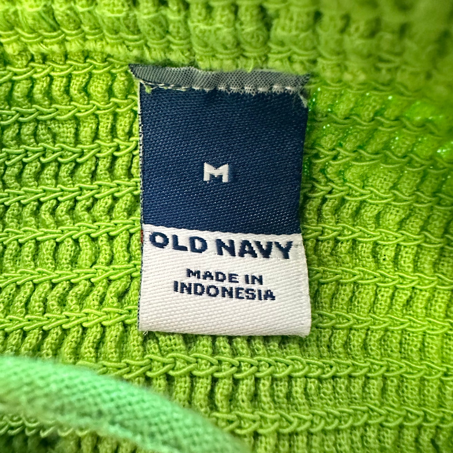 OLD NAVY GREEN LINEN BLEND DRESS NWT 26 MEDIUM